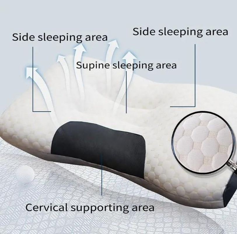 Ergonomic Knitted Massage – Adjustable Contour Support for Sleeping, Orthopedic Design,High-Quality Core, Removable Washable Cover