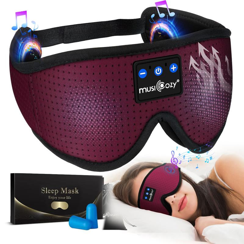 Sleepmask Eye Mask Silk Breathable Wireless Bluetootheyewear Eyeshade Selfcare Ultra-Thin Stereo Mother'S Day Gift Christmas Gifts